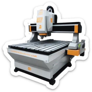 CNC Machine sticker
