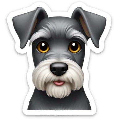 Miniature Schnauzer sticker