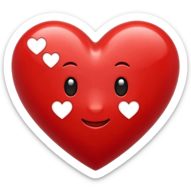 Crea un emoji para el día de san Valentín sticker