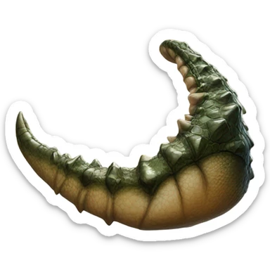 Gator claw sticker