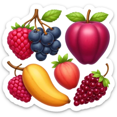 frutti di bosco sticker