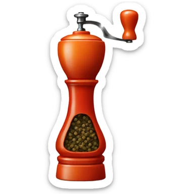 pepper mill sticker