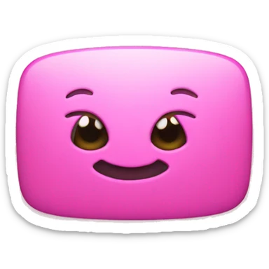 pink Netflix logo sticker