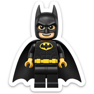 A Lego Batman emoji sticker