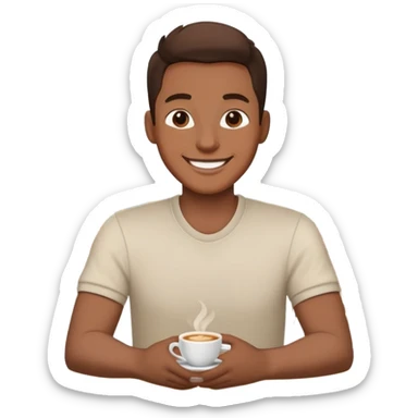 Chill cafe founder sticker