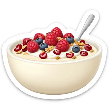 yogurt bowl sticker