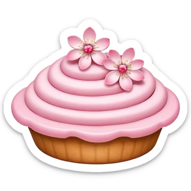 sakura dessert  sticker
