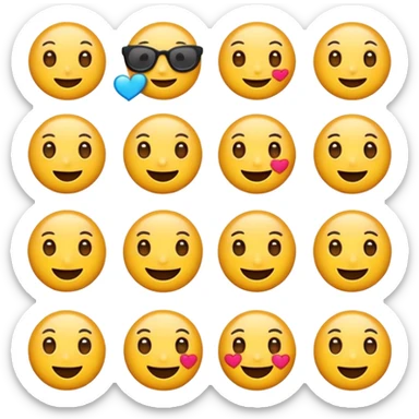 flirty emojis sticker