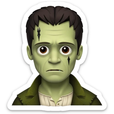 Mary shelley's frankenstein sticker