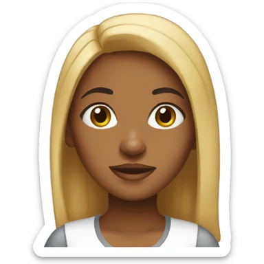 Dominican girl sticker