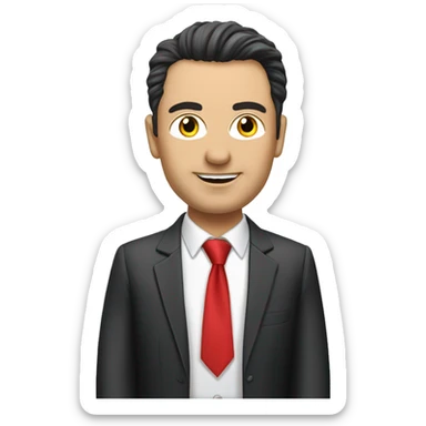It ceo web crm manager tajik sticker