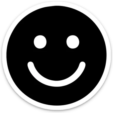 smile icon sticker