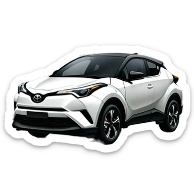 Toyota chr sticker