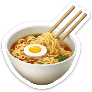 Ramen sticker