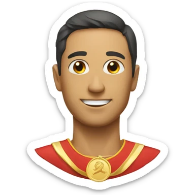 medalla sticker
