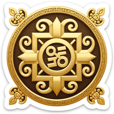 Hindu swastika sticker