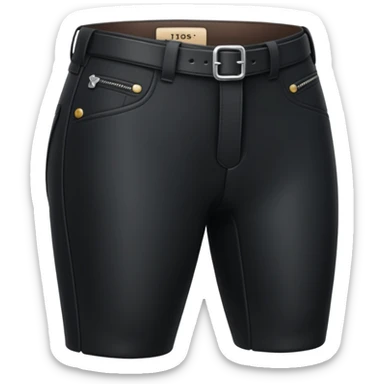 Pantalones de montar hipica negros sticker