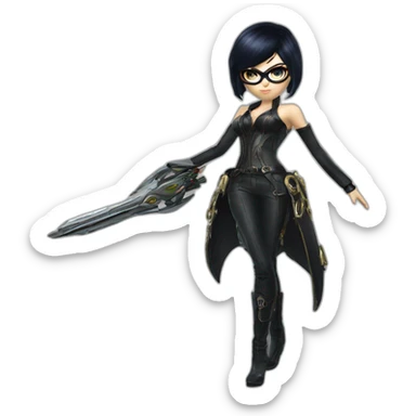 Bayonetta sticker