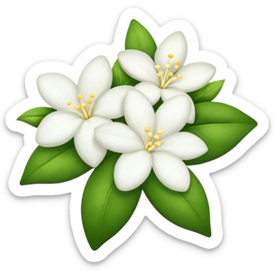 Night jasmine sticker