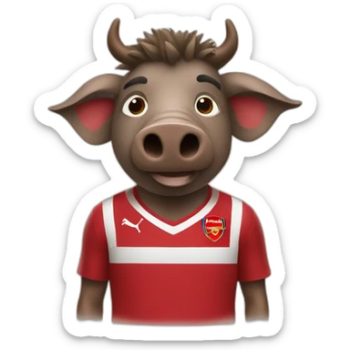 boar arsenal fan sticker