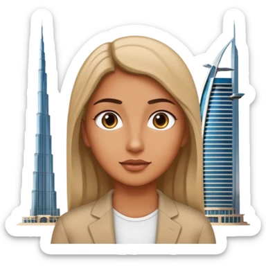 Betting on buying an apartment in Dubai sticker