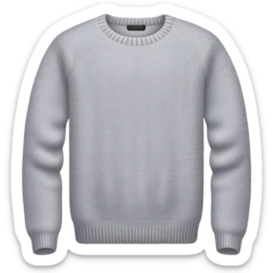 Sweater cozy light grey sticker