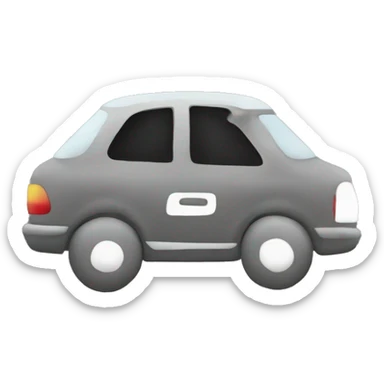 air pollution from a car sticker