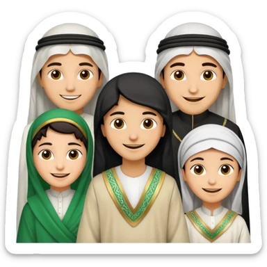 big Saudi Family sticker
