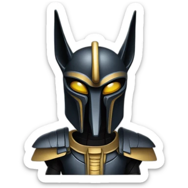 anubis-like-cylon sticker