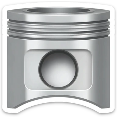 Car piston sticker