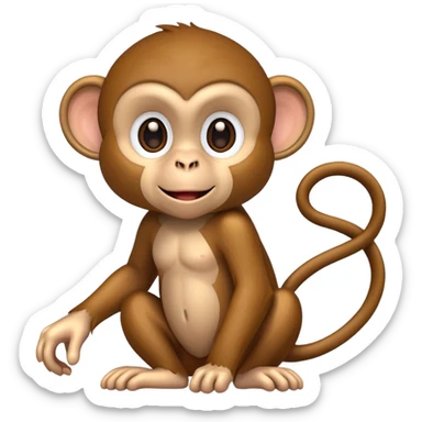 A monkey with a gen 5 sticker