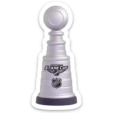Stanley Cup trophy sticker
