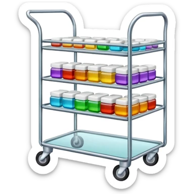 Muha meds cart sticker
