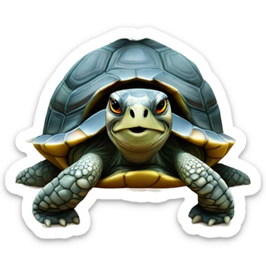 Israeli turtle sticker
