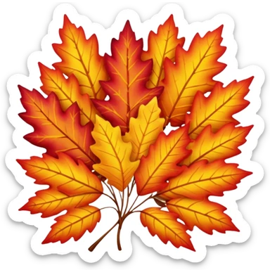 Fall sticker