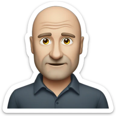 Phil Collins sticker