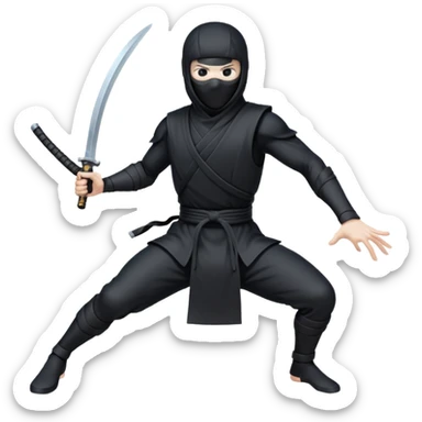 👻 + 🥷🏻 sticker