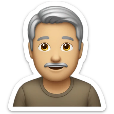 Une personne qui fait un clin d’œil  sticker