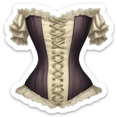 Rococo Corset sticker