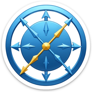 CIRCULO COM SETAS sticker