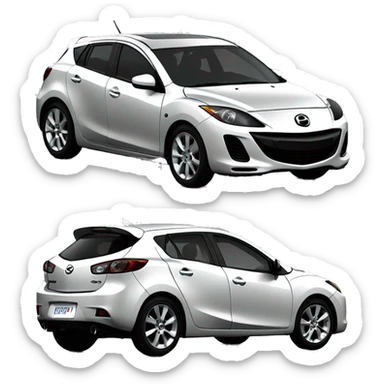 Mazda 3 Bl 2010 sticker