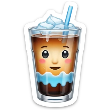 ice americano sticker