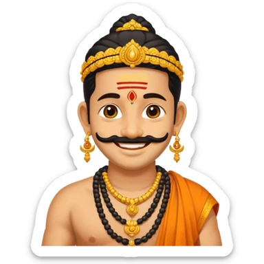 Ayyappa god sticker