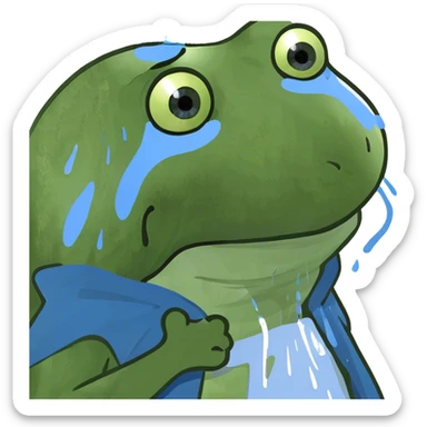 crying sticker