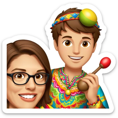 Maraca Player sticker