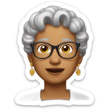 Mamie sur papi sticker