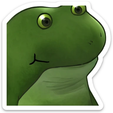 Pale olive stroller sticker