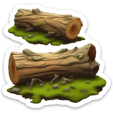 A masive log sticker