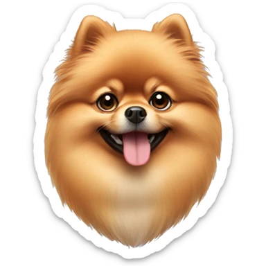 Pomeranian sticker
