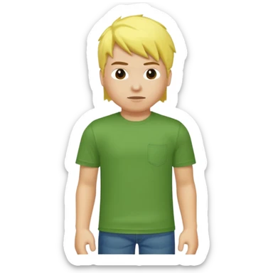 A Roblox noob  sticker